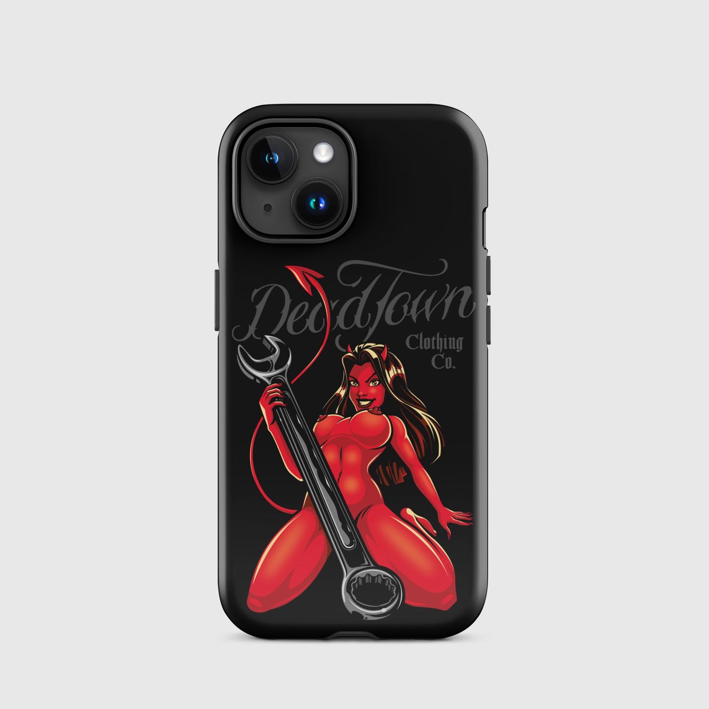 Devil Pinup Tough Case for iPhone®