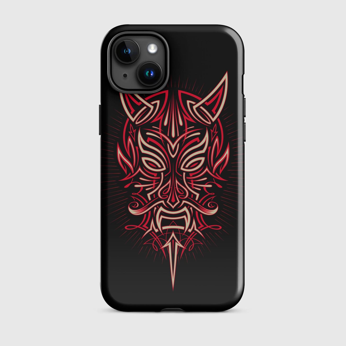 Pinstripe Devil Tough Case for iPhone®