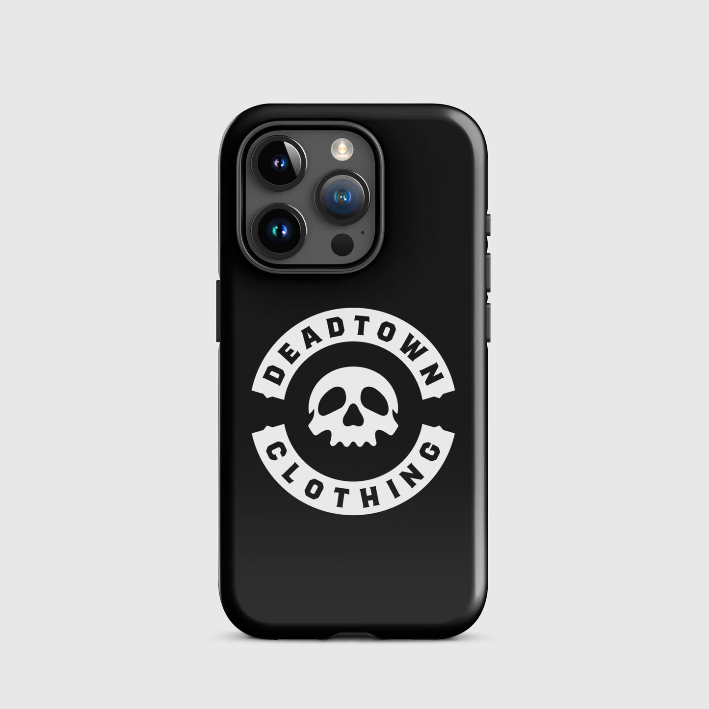 Skull Badge Black Tough Case for iPhone®