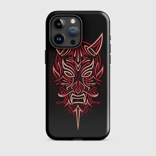 Pinstripe Devil Tough Case for iPhone®