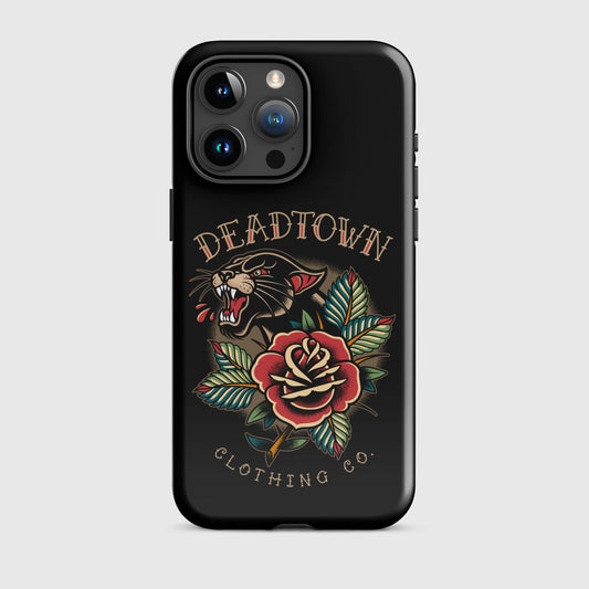 Panther & Rose Black Tough Case for iPhone®