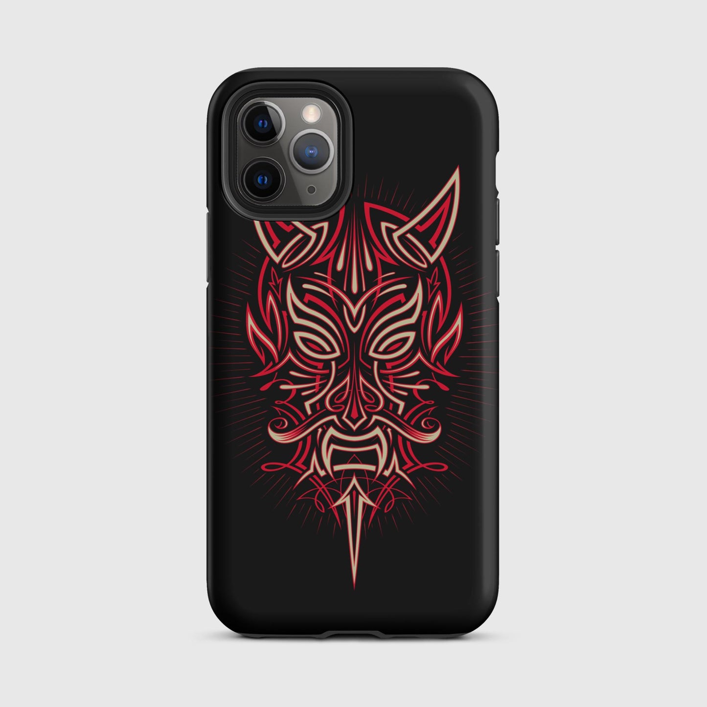 Pinstripe Devil Tough Case for iPhone®