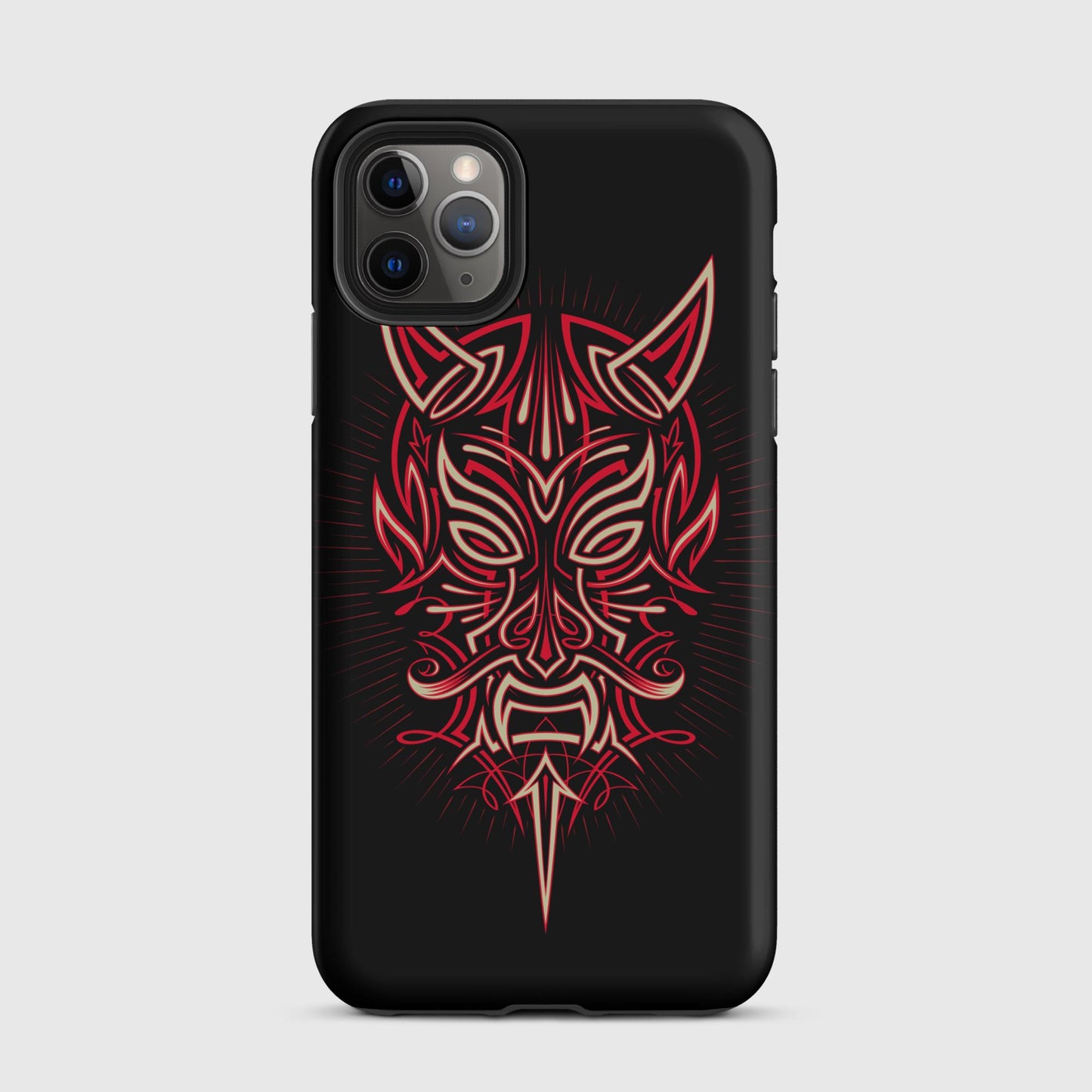 Pinstripe Devil Tough Case for iPhone®