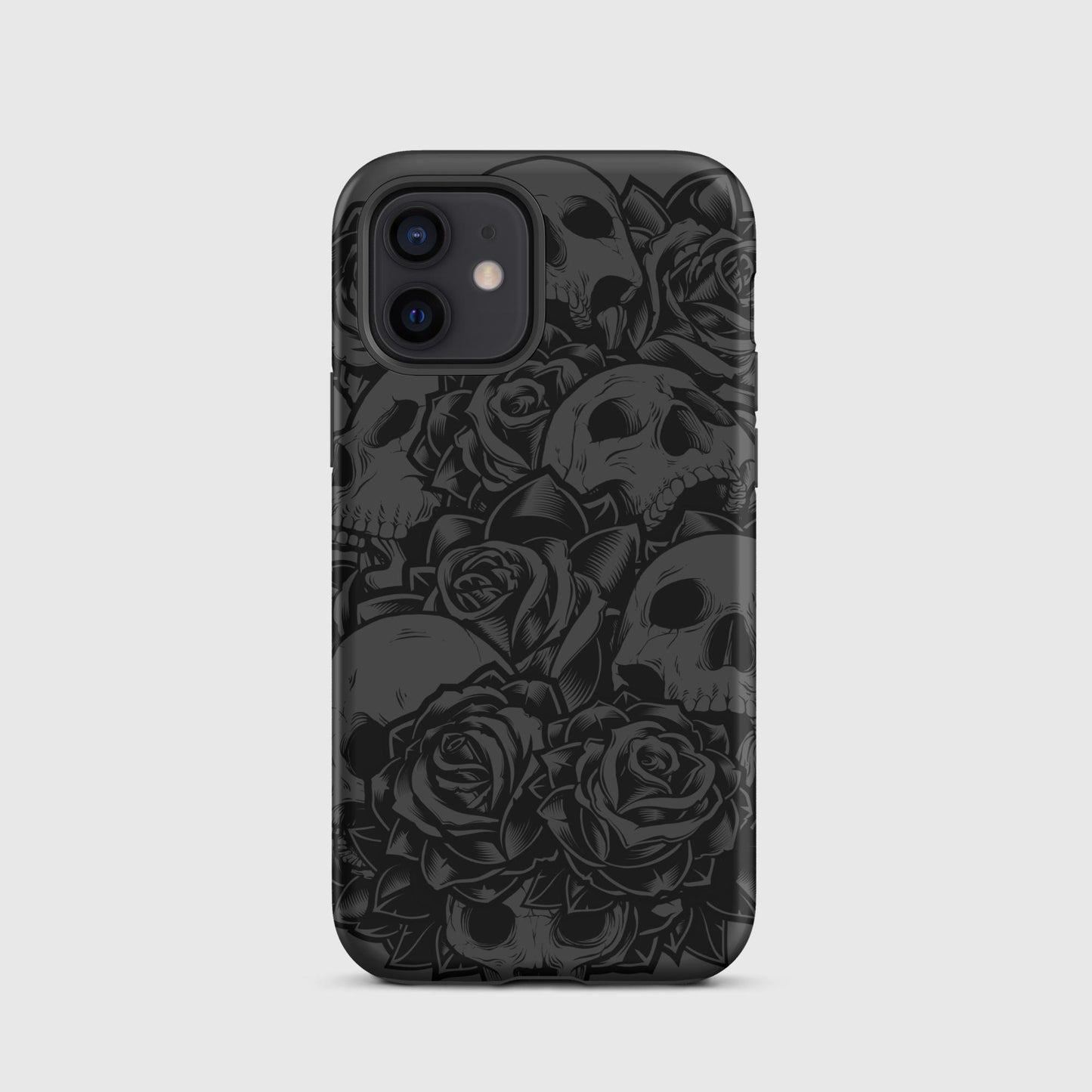 Skull & Roses Pattern Tough Case for iPhone®