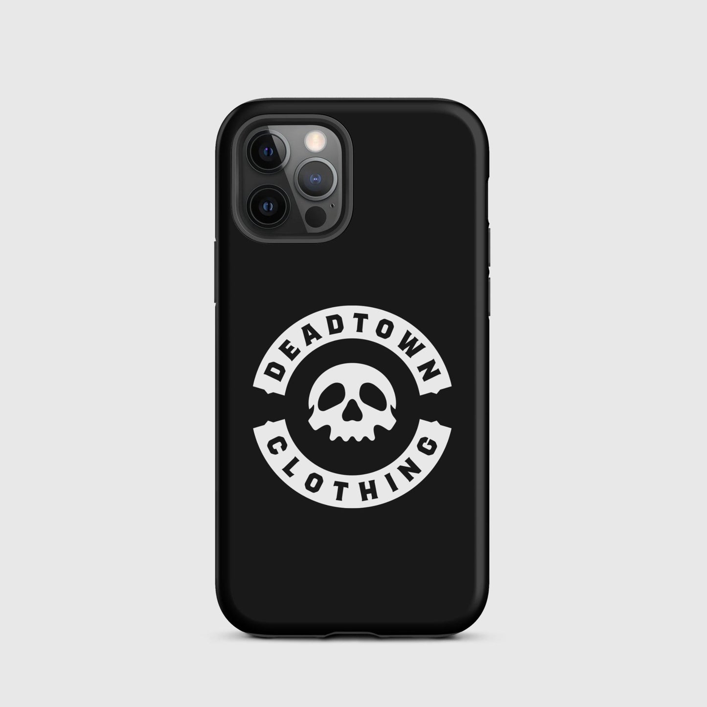 Skull Badge Black Tough Case for iPhone®