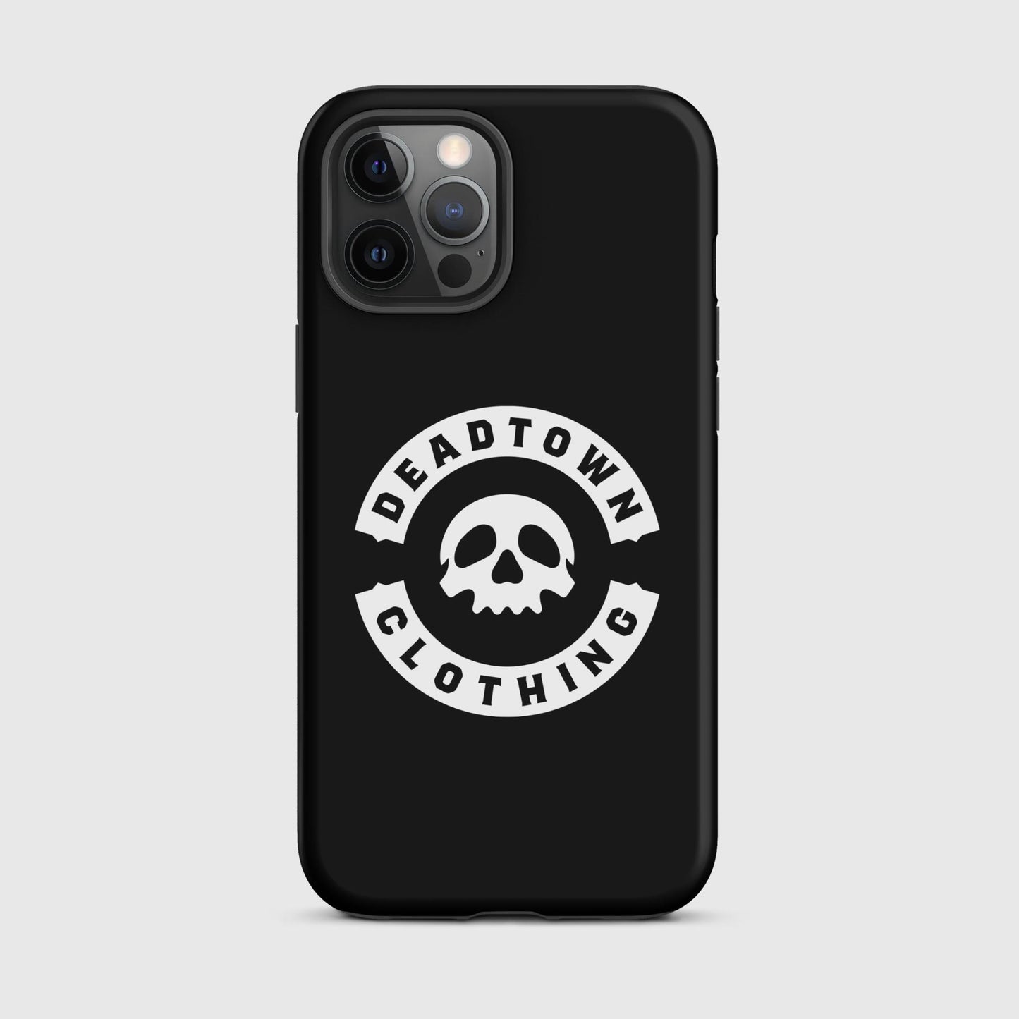 Skull Badge Black Tough Case for iPhone®