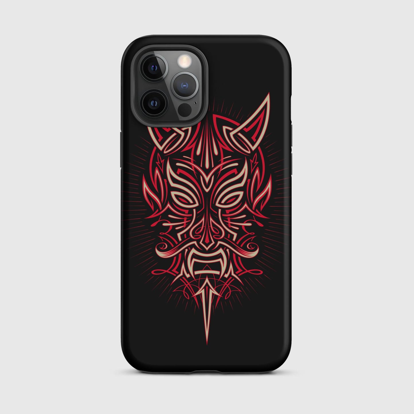 Pinstripe Devil Tough Case for iPhone®