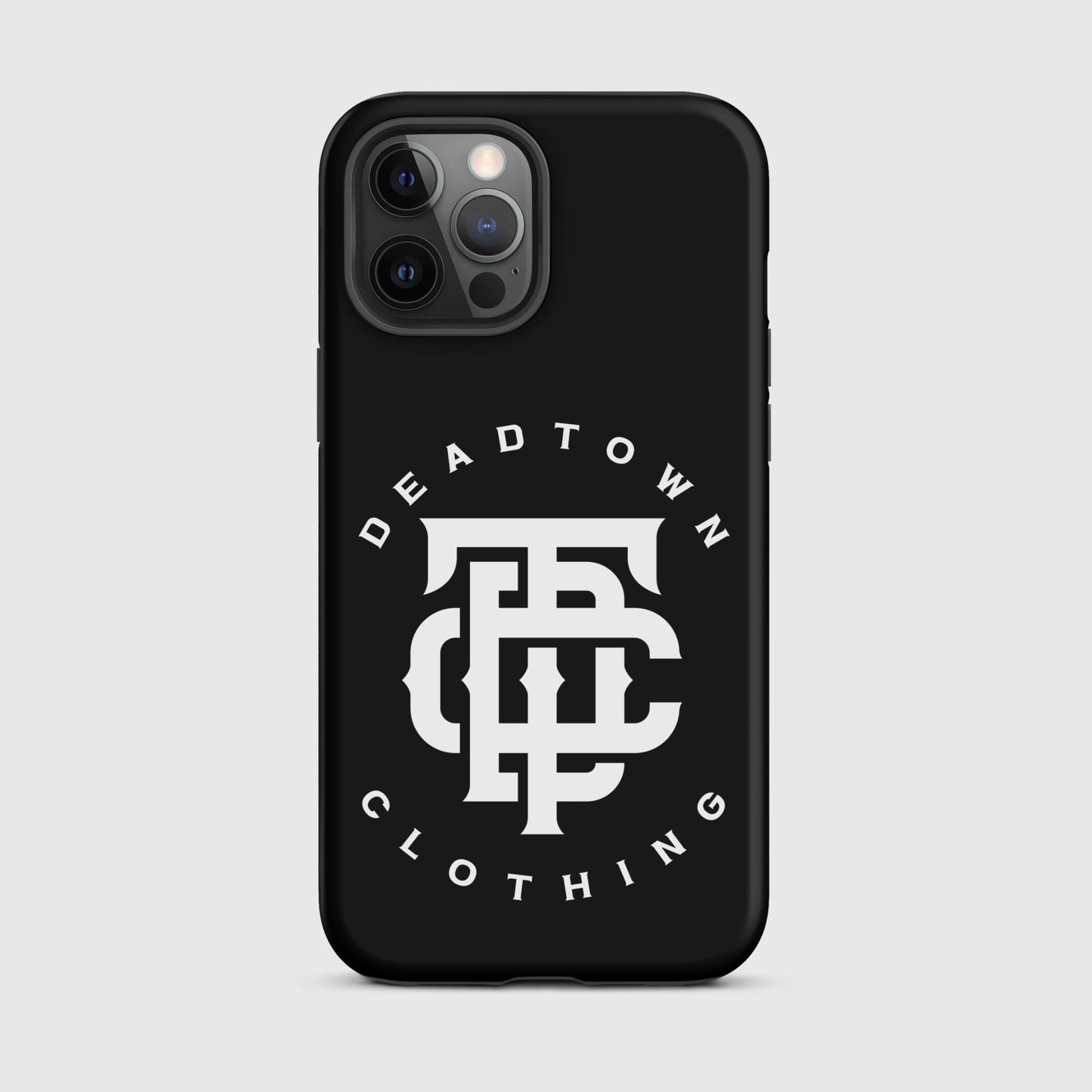 DTC Monogram Black Tough Case for iPhone®