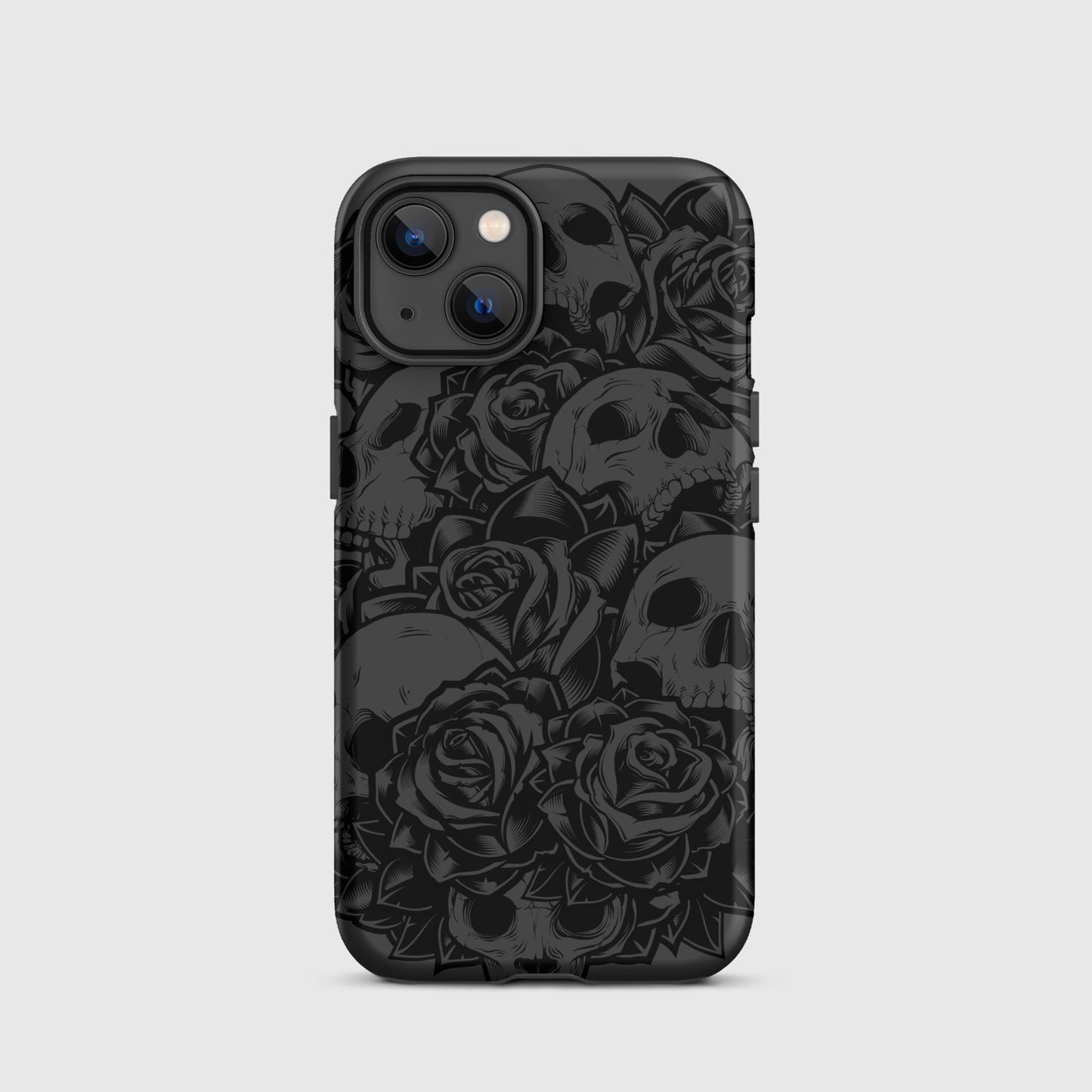 Skull & Roses Pattern Tough Case for iPhone®