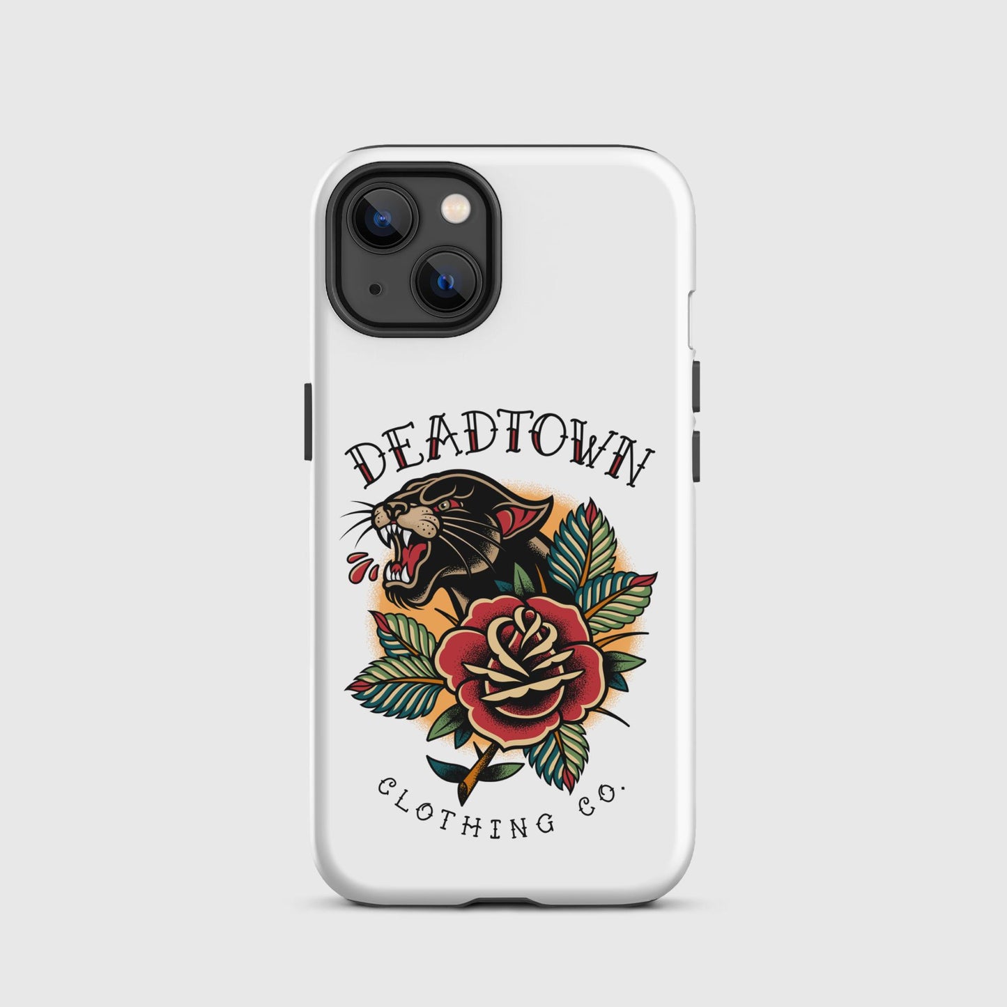 Panther & Rose White Tough Case for iPhone®