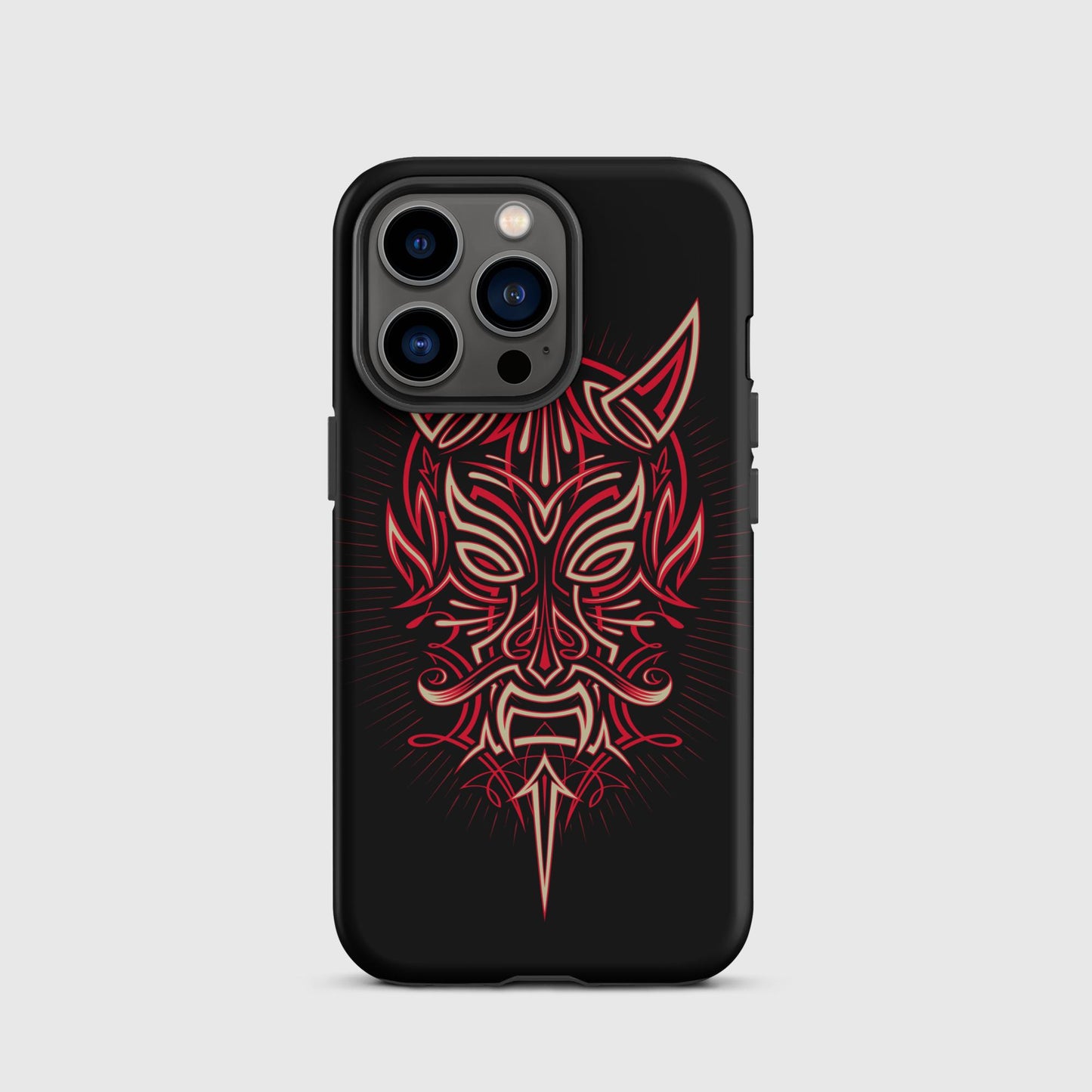 Pinstripe Devil Tough Case for iPhone®