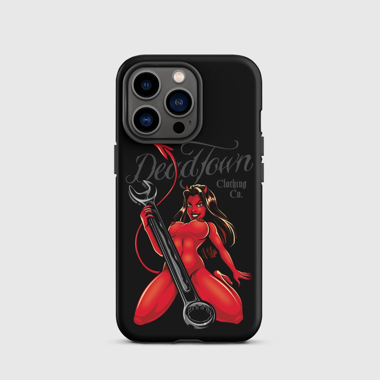 Devil Pinup Tough Case for iPhone®