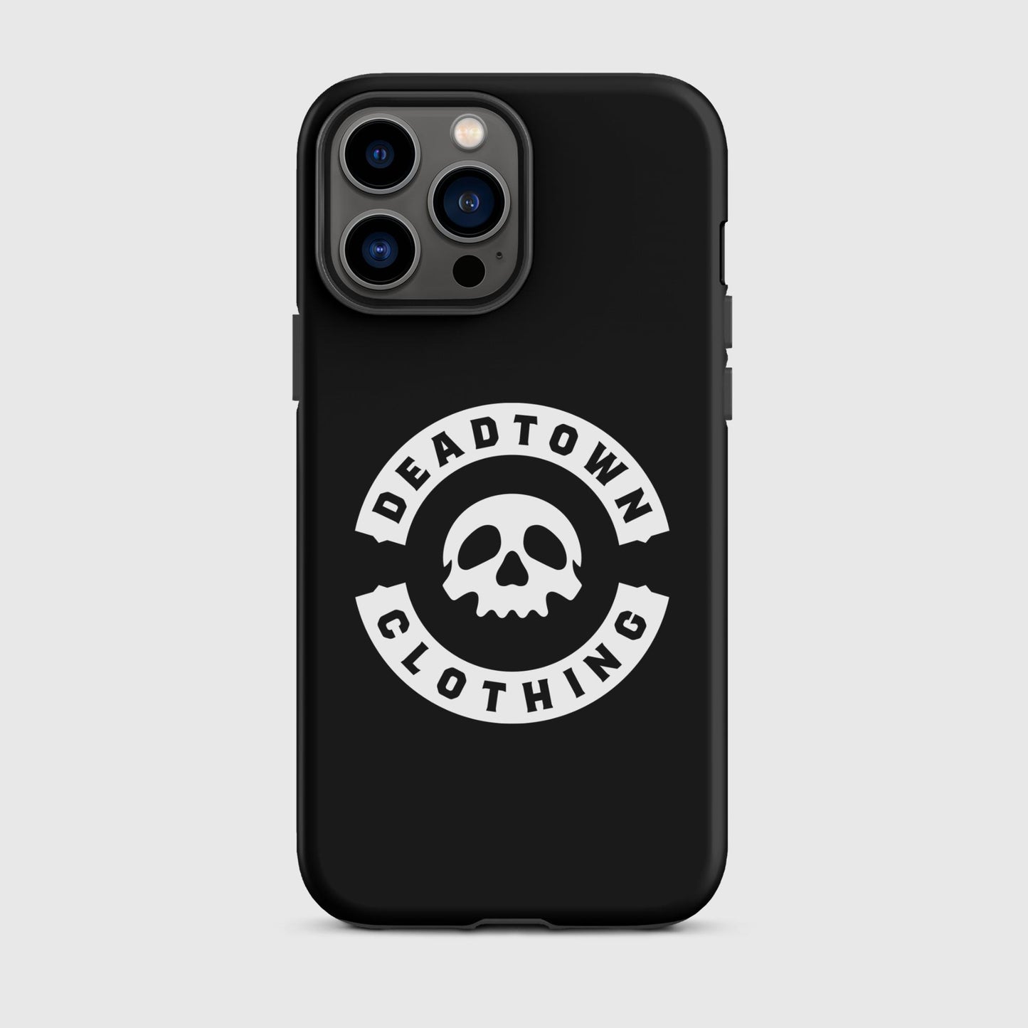 Skull Badge Black Tough Case for iPhone®