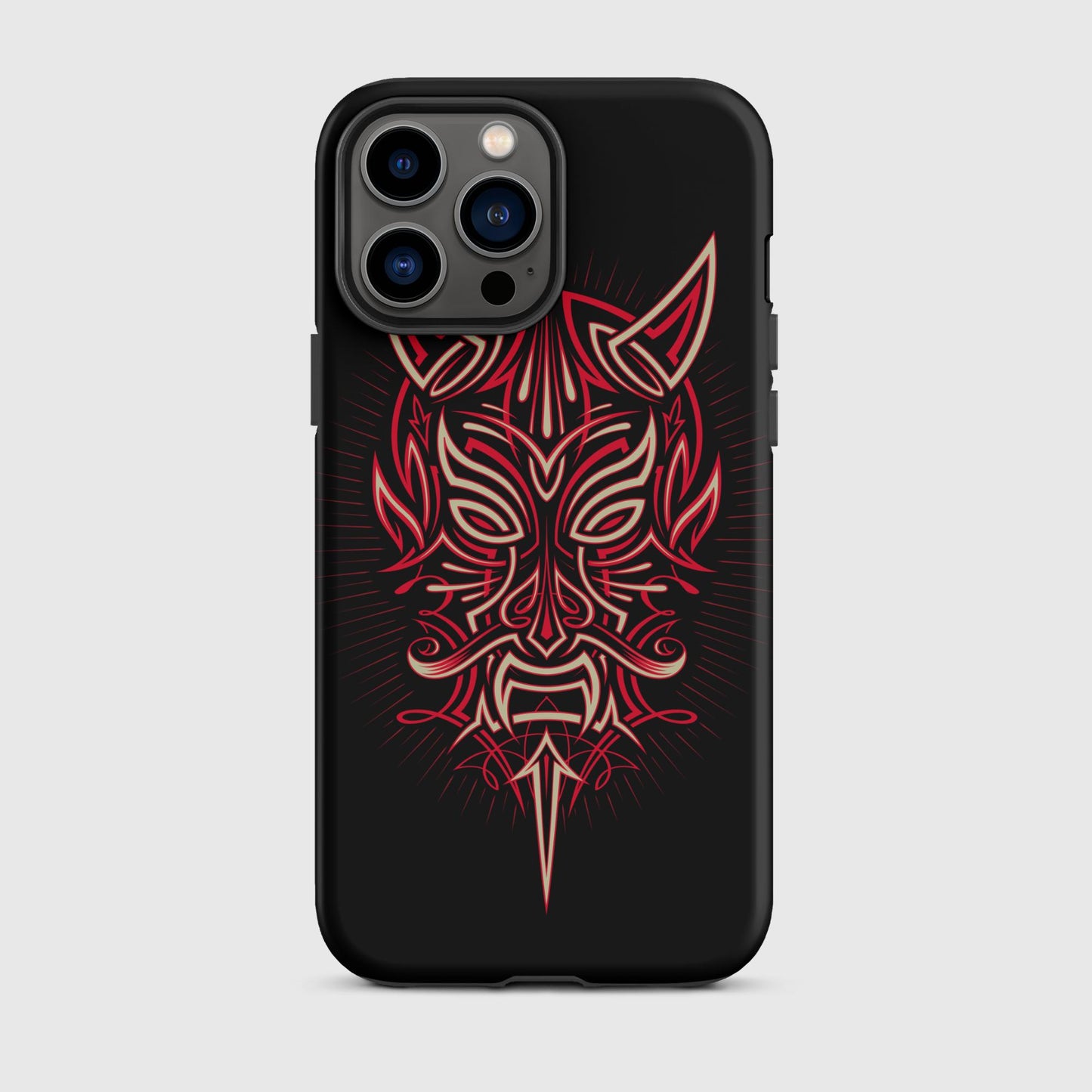 Pinstripe Devil Tough Case for iPhone®