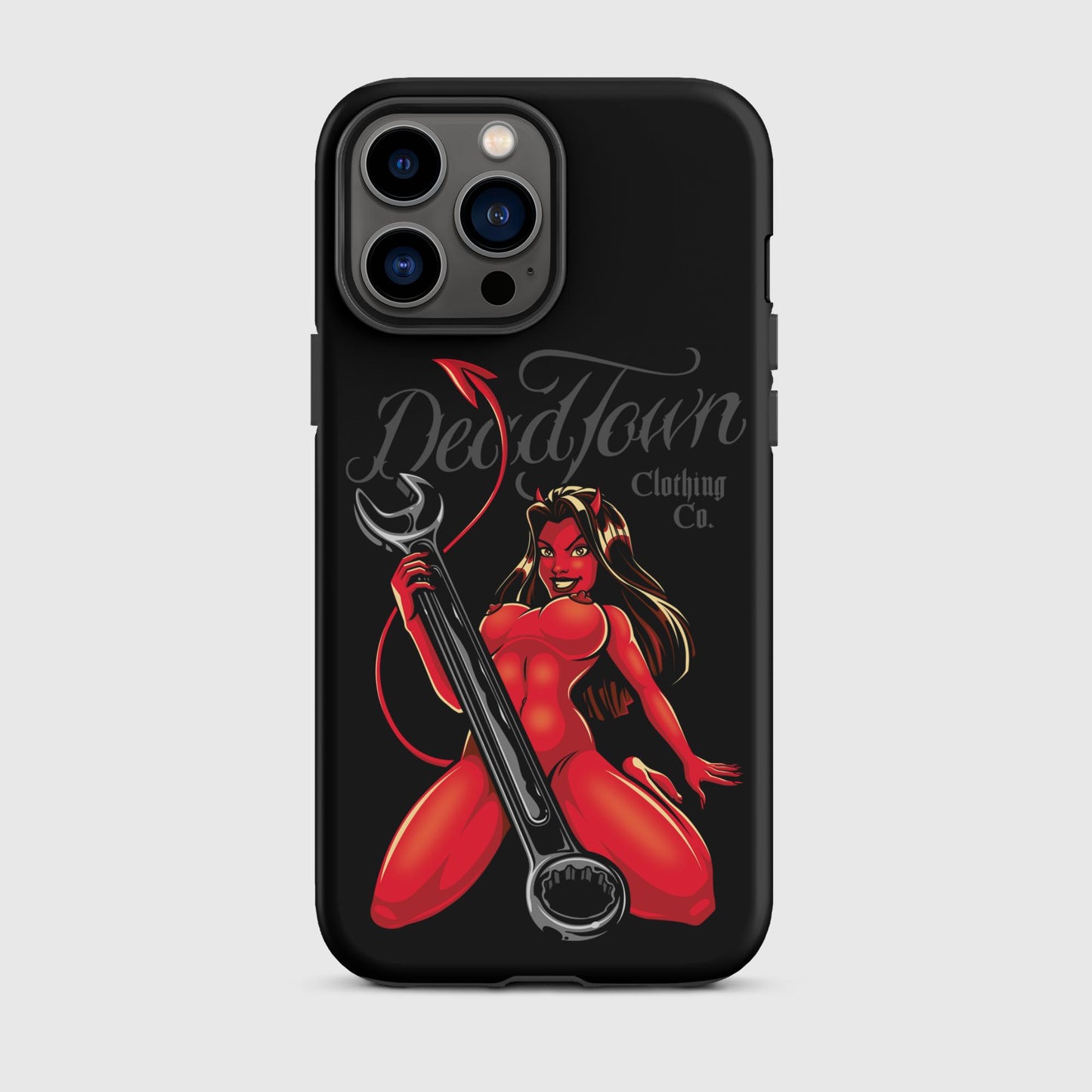 Devil Pinup Tough Case for iPhone®