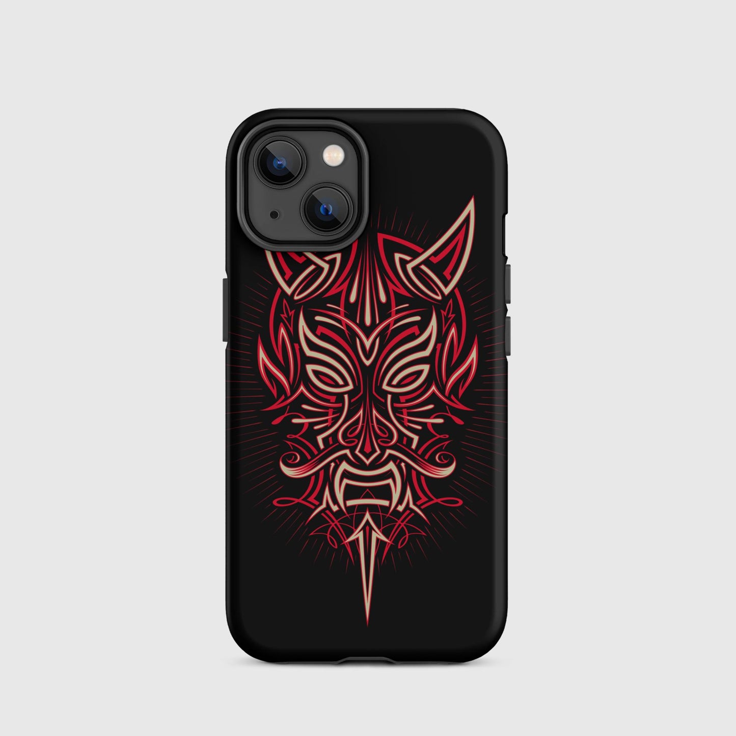 Pinstripe Devil Tough Case for iPhone®