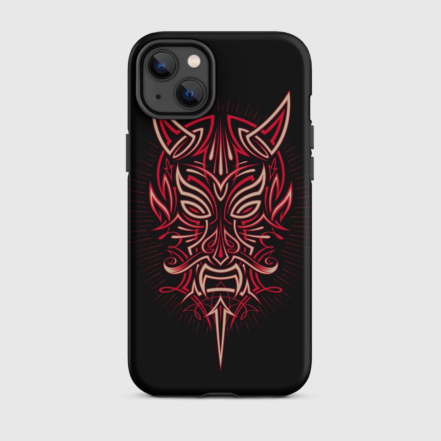 Pinstripe Devil Tough Case for iPhone®