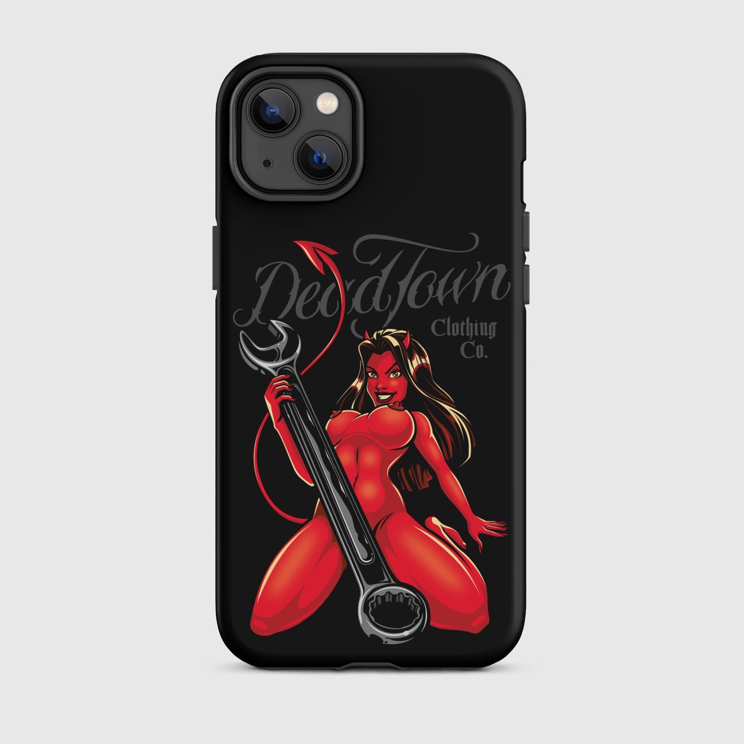 Devil Pinup Tough Case for iPhone®