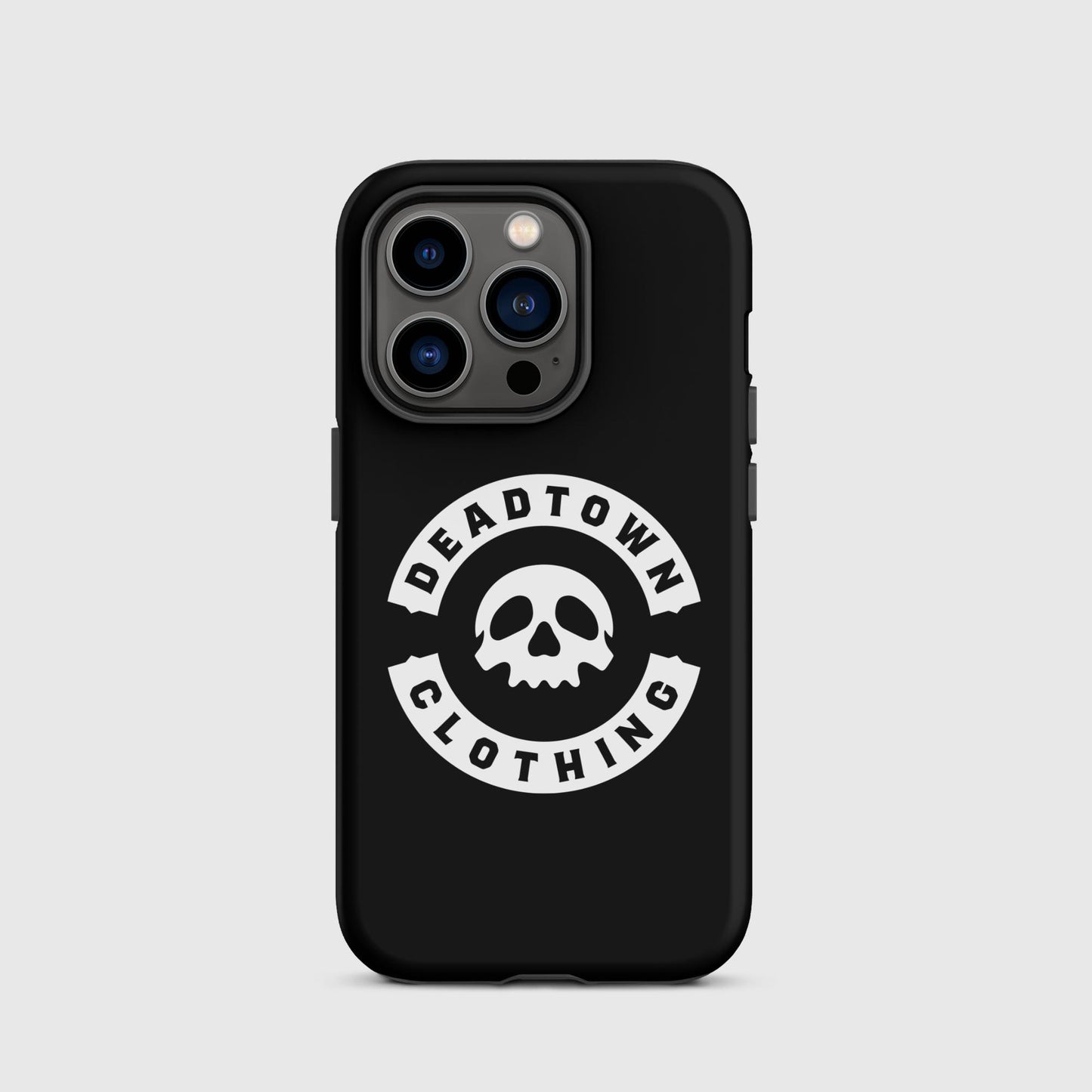 Skull Badge Black Tough Case for iPhone®