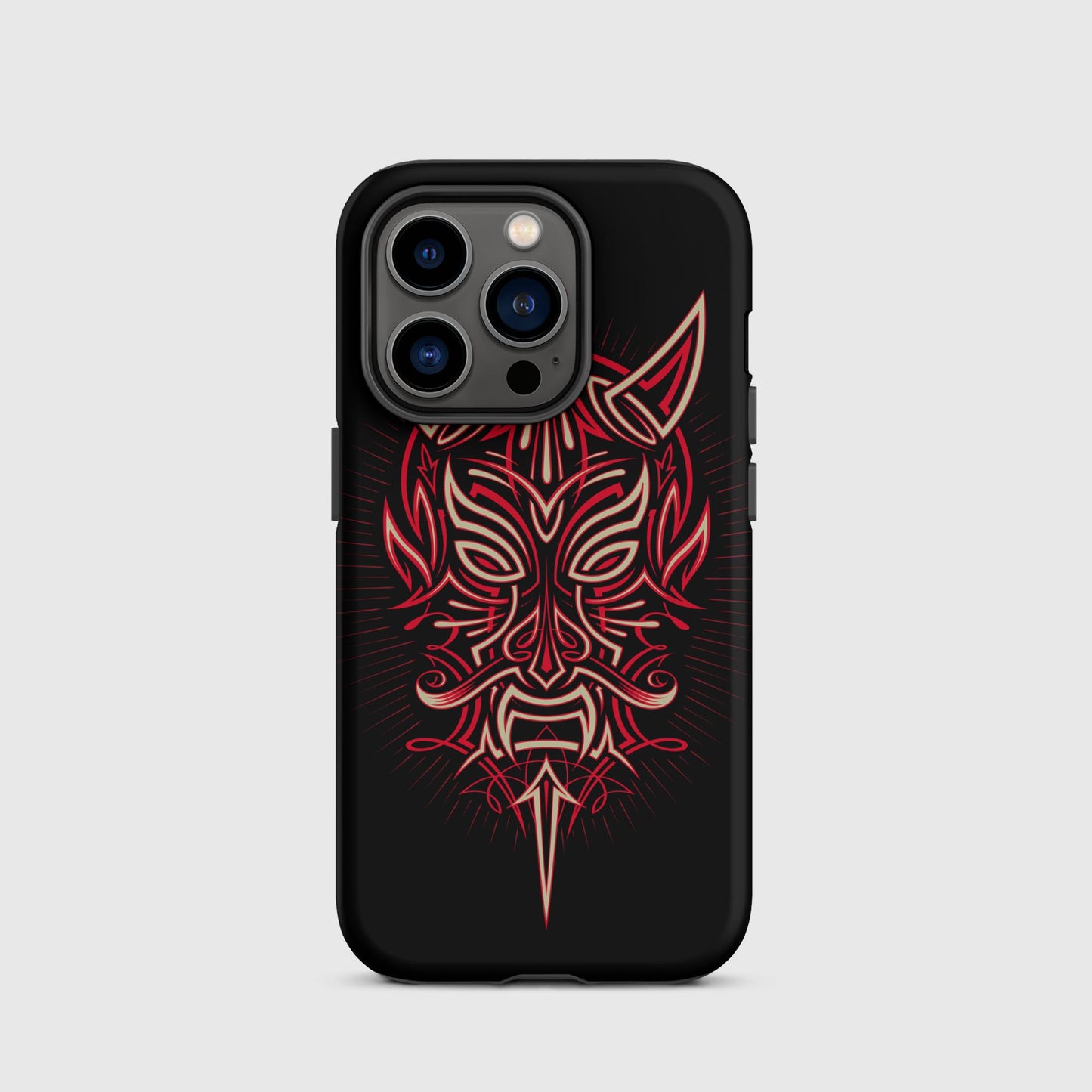 Pinstripe Devil Tough Case for iPhone®