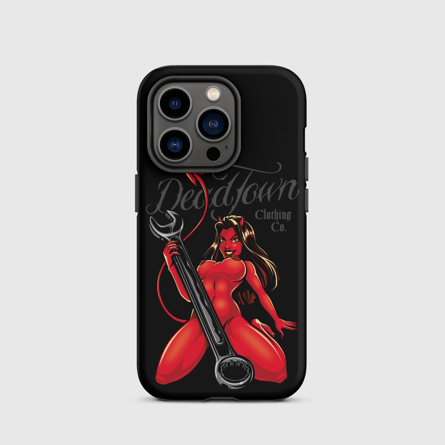 Devil Pinup Tough Case for iPhone®