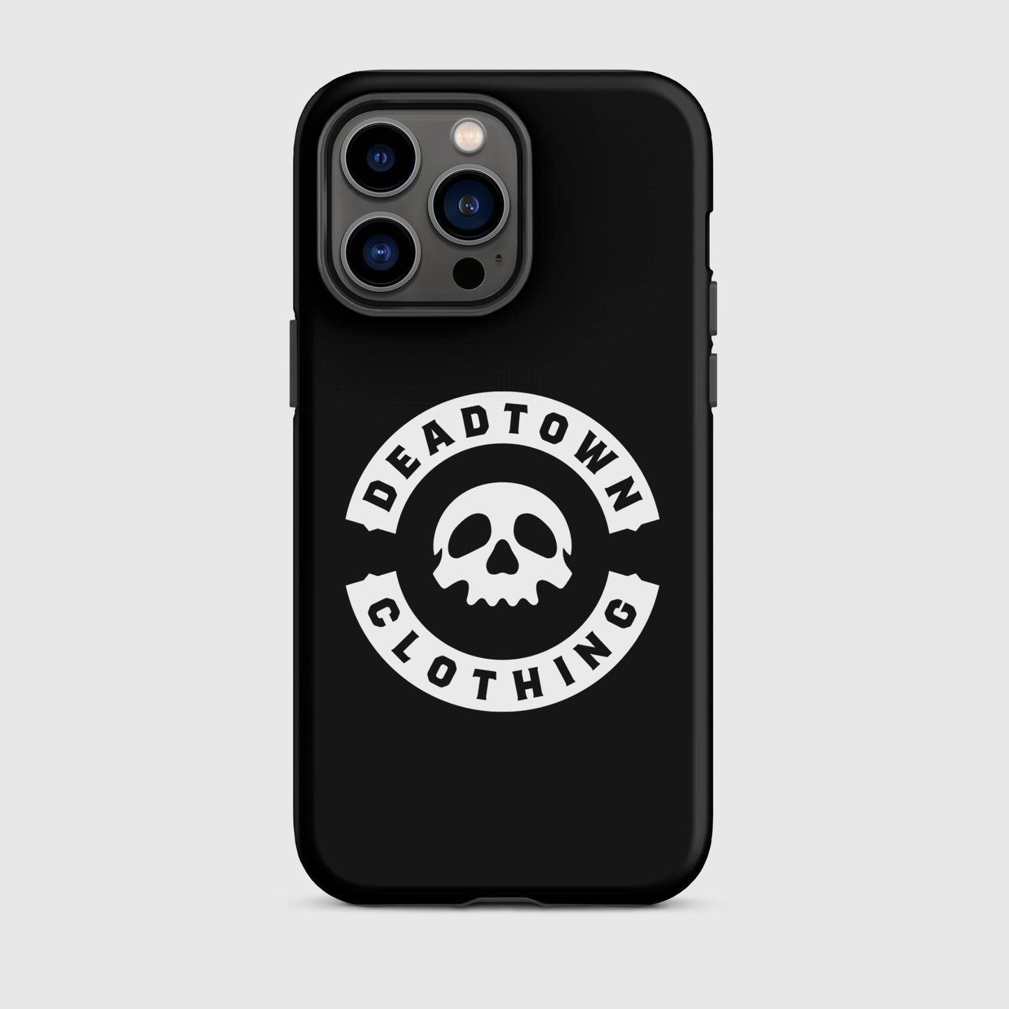 Skull Badge Black Tough Case for iPhone®