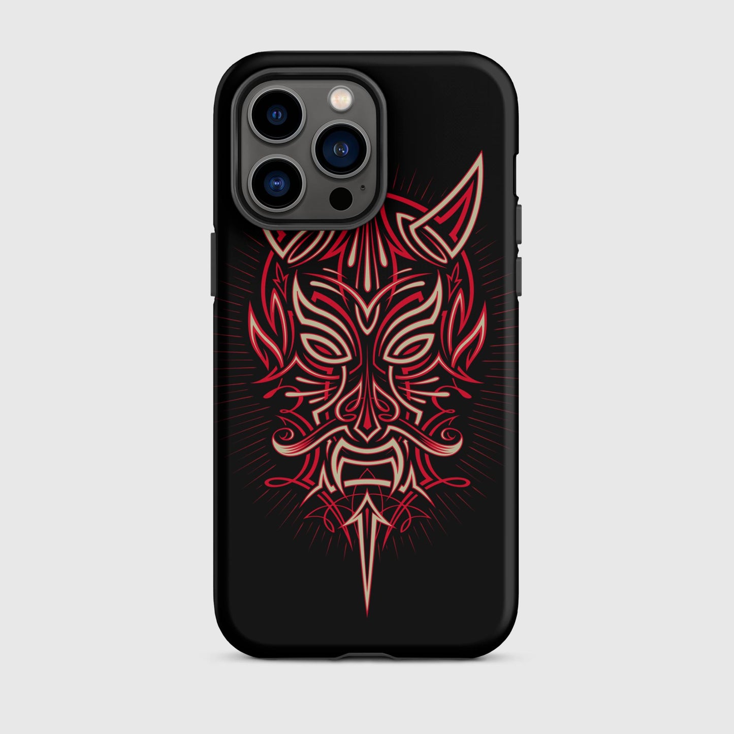 Pinstripe Devil Tough Case for iPhone®