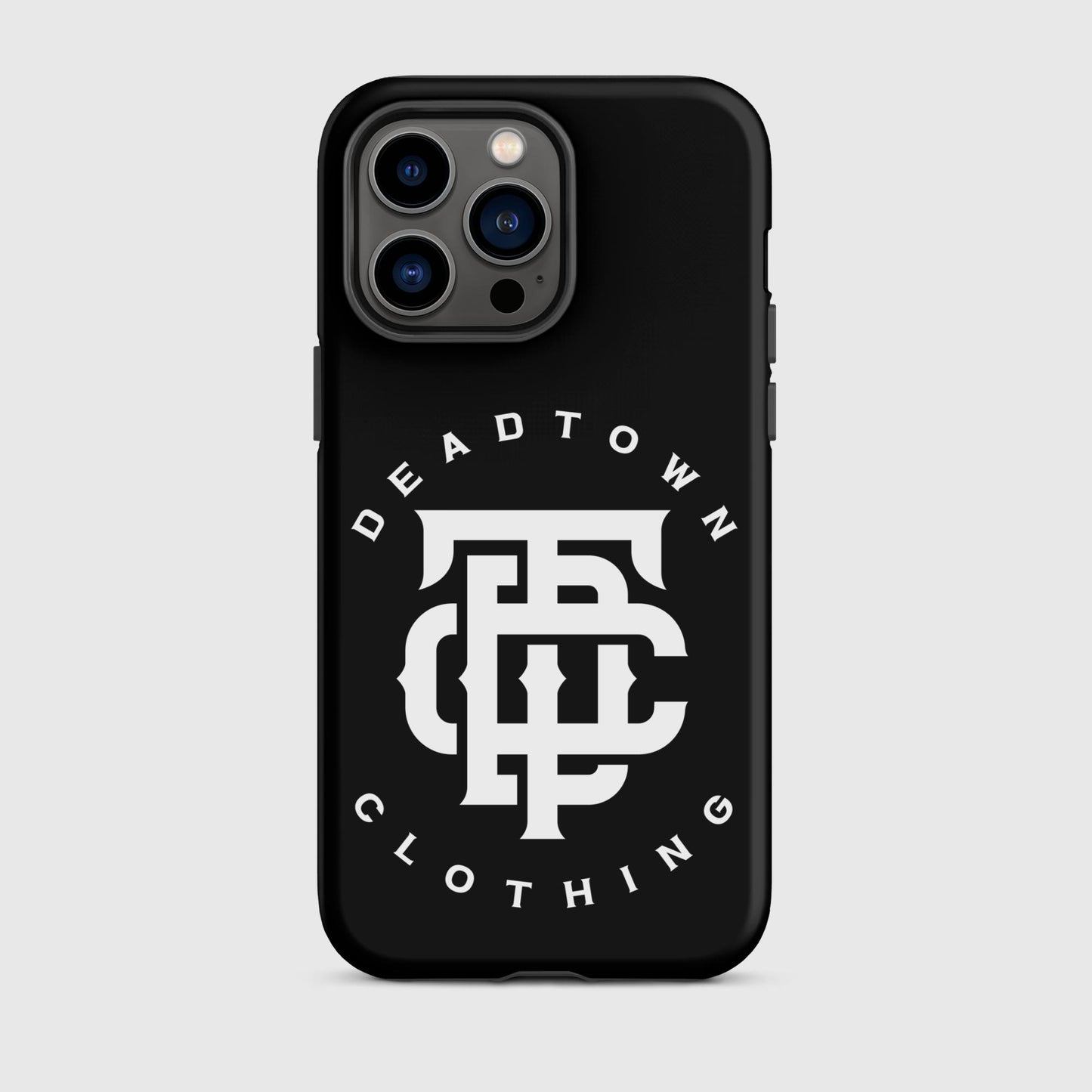 DTC Monogram Black Tough Case for iPhone®