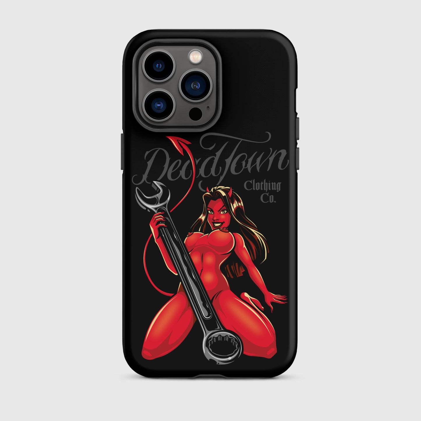 Devil Pinup Tough Case for iPhone®