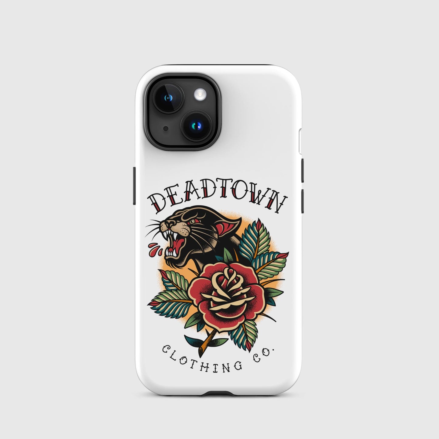 Panther & Rose White Tough Case for iPhone®