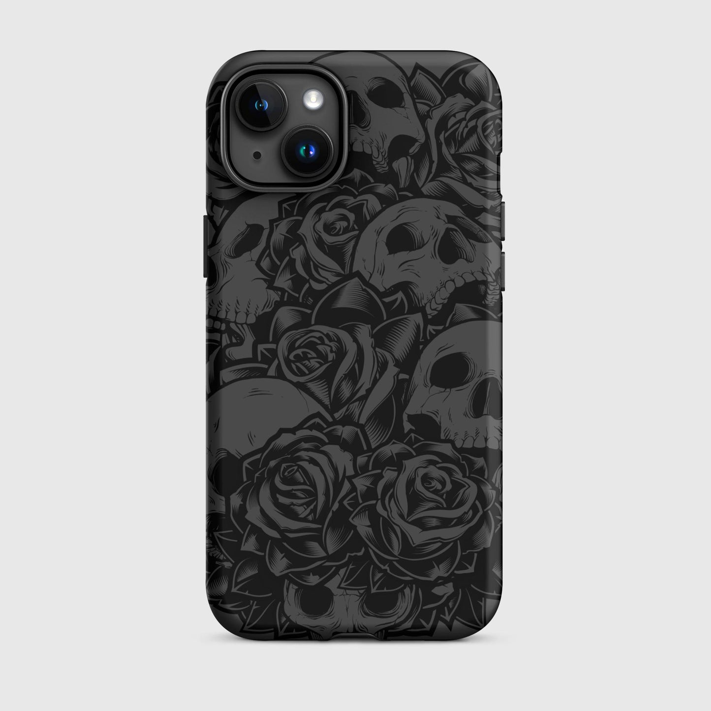 Skull & Roses Pattern Tough Case for iPhone®