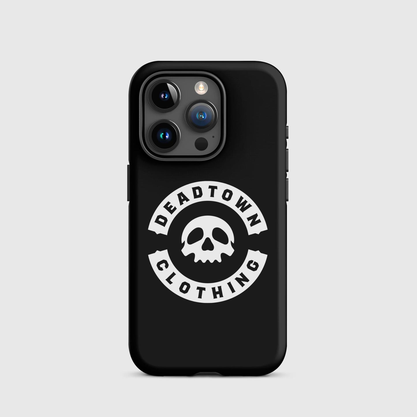 Skull Badge Black Tough Case for iPhone®