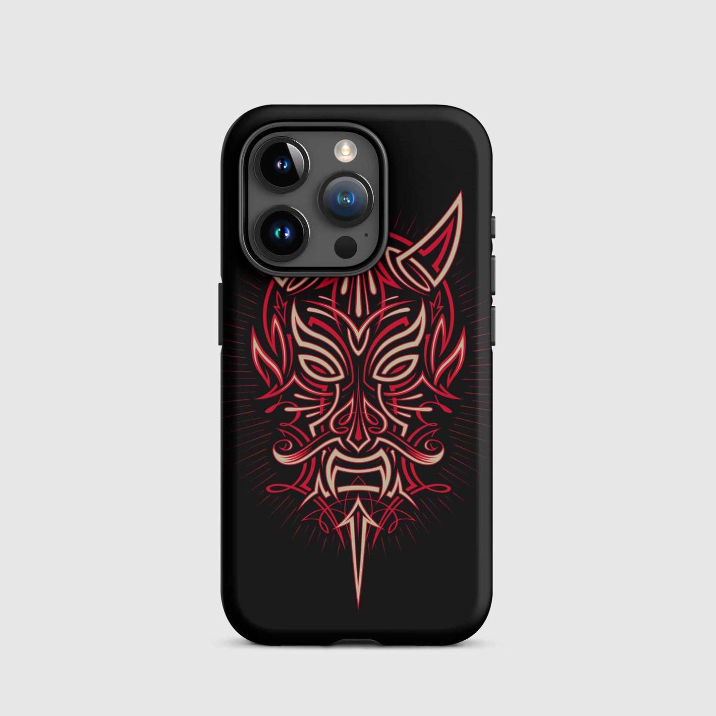 Pinstripe Devil Tough Case for iPhone®