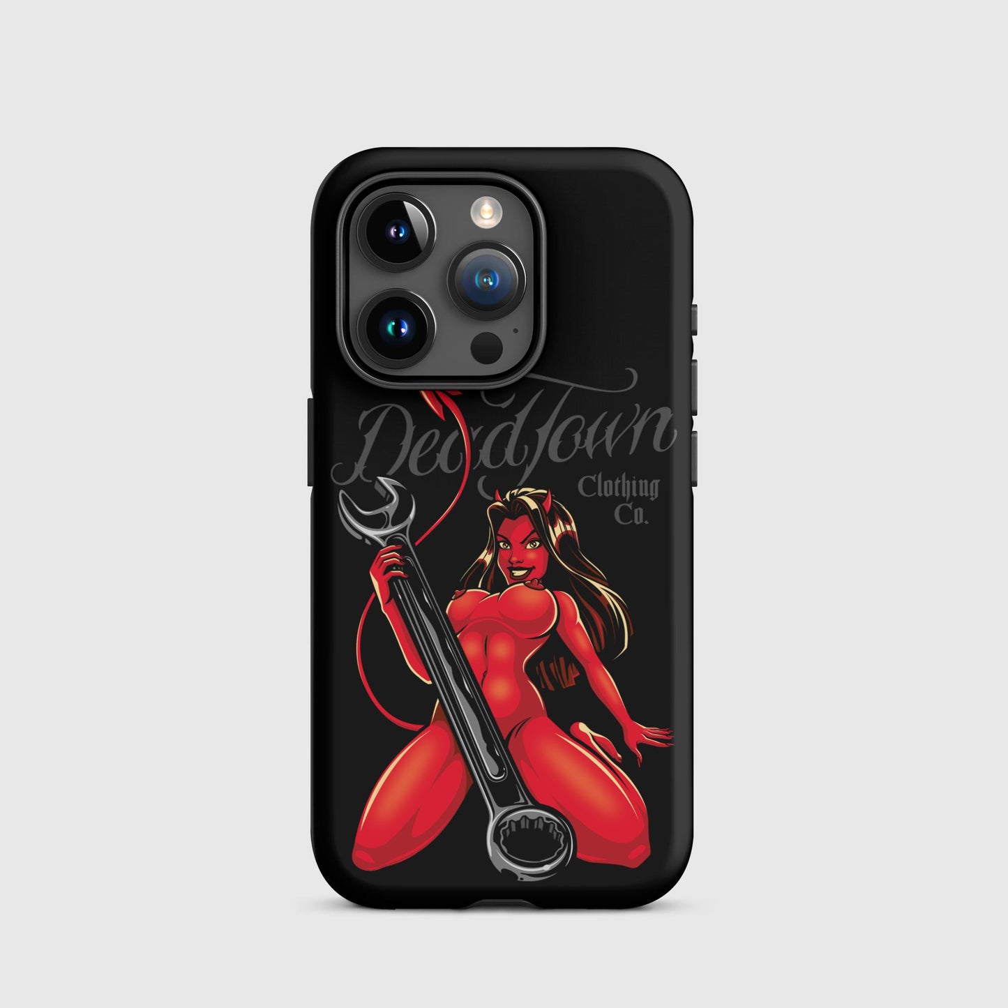 Devil Pinup Tough Case for iPhone®