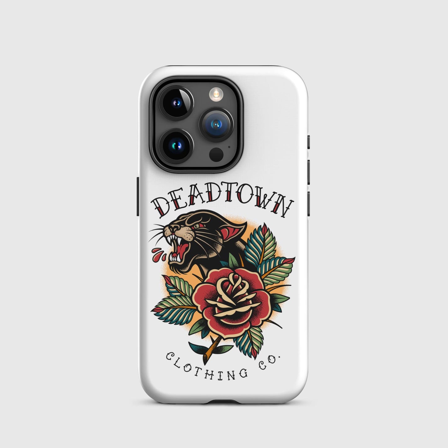 Panther & Rose White Tough Case for iPhone®