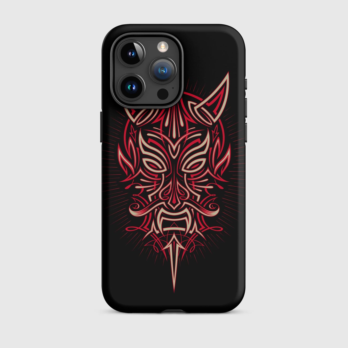 Pinstripe Devil Tough Case for iPhone®