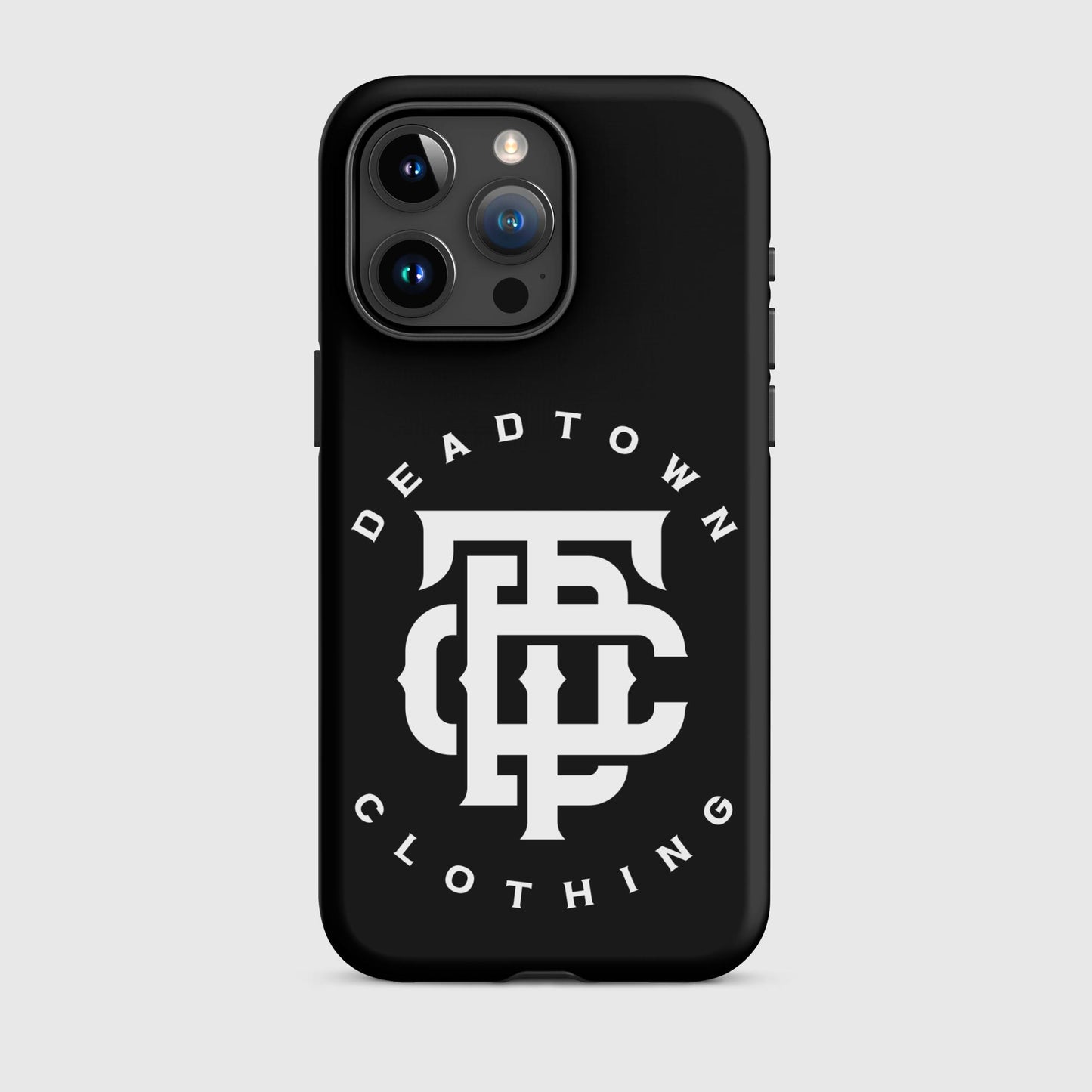 DTC Monogram Black Tough Case for iPhone®